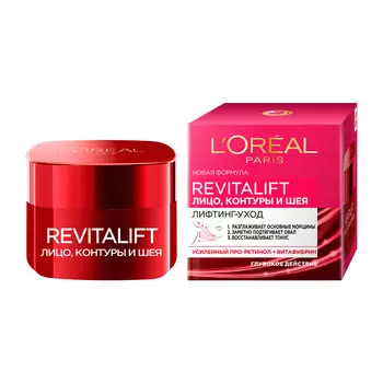 Крем для лица и шеи LOREAL REVITALIFT Лифтинг-уход 50 мл