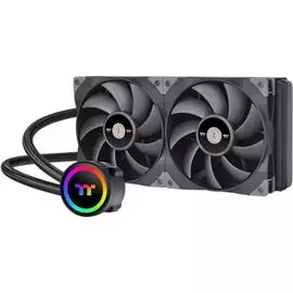 Система охлаждения жидкостная Thermaltake TOUGHLIQUID 280 ARGB Sync CL-W320-PL14BL-A LGA 2066/2011-3/2011/1200/115x, AM4/AM3+/AM3/AM2+/AM2/FM2/FM1 (2*