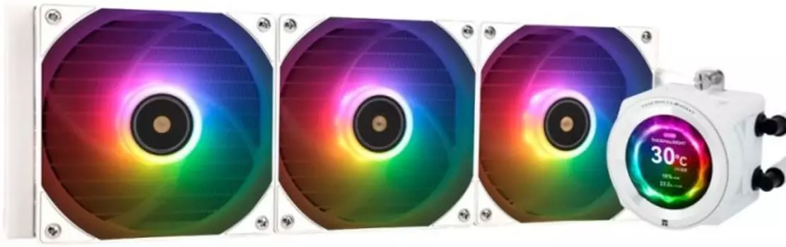 Система охлаждения жидкостная Thermalright Core Vision 360 ARGB LGA115x/1200/1700/1851/2011/2066/AM5/AM4 (3*120mm, 2000rpm, 72.37CFM, 27.7 dBa, 4-pin