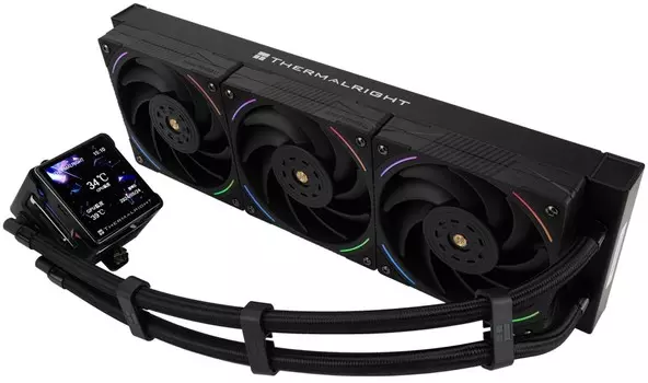 Система охлаждения жидкостная Thermalright Elite Vision 360 Black ARGB LGA115x/1200/1700/1851/AM4/AM5 (3*120mm, 2150rpm, 69CFM, 28dBa, 4-pin PWM)