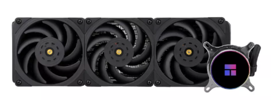 Система охлаждения жидкостная Thermalright Frozen Fusion 360 F-FUSION-360-BL-ARGB LGA115X/1200/1700/AM4/AM5 (3*120mm fan, 2150rpm, 69CFM, 28.1dBA, 4-p