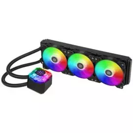 Система охлаждения жидкостная SilverStone IceGem 360 SST-IG360-ARGB LGA115x/1366/1200/2011/2066/SP3/sTRX4/TR4/AM4/AM3/AM2/FM2/FM1 (3*120mm, 600-2200rp