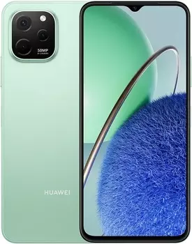 Смартфон Huawei nova Y61 51097HKM mint green, Kirin 710, 6,52", 4GB/64GB, 2 SIM, IPS, 1600x720, камера 50+2+2 Мп, NFC, 4G, GPS, 5000 мА*ч