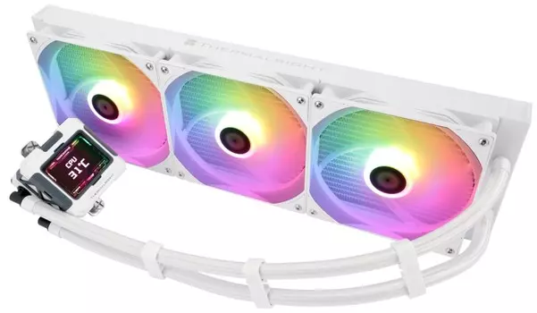 Система охлаждения жидкостная Thermalright Frozen Warframe 420 F-WFRAME-420-WH-ARGB LGA115x/1200/1700/1851/AM4/AM5 (3*140mm, 1750rpm, 88.7CFM, 29.8dBa