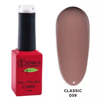 BERKA Гель-лак для ногтей Classic пастельный оттенок
