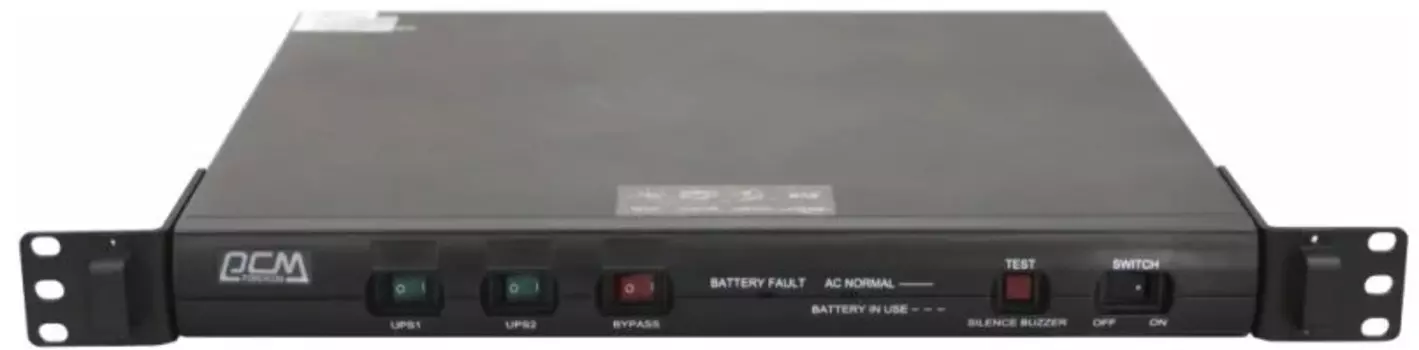 Источник бесперебойного питания Powercom KIN-1000AP RM King Pro RM 800W 1000Va black