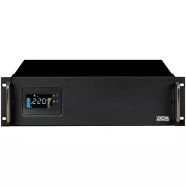 Источник бесперебойного питания Powercom King Pro RM KIN-2200AP LCD 1760Вт 2200ВА черный