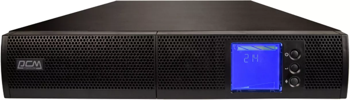 Источник бесперебойного питания Powercom SNT-1500 SENTINEL, On-Line, 1500VA/1500W, Rack/Tower, 6*IEC320-C13, Serial+USB, SNMP Slot (1456280)