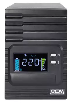 Источник бесперебойного питания Powercom SPT-3000-II LCD 1152569 LCD 2400Вт 3000ВА черный