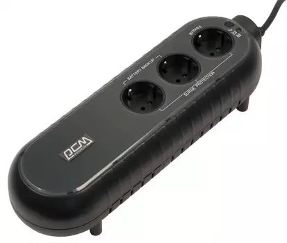 Источник бесперебойного питания Powercom WOW-700U (УЦЕНЕННЫЙ) Offline, 700VA/350W, Schuko, USB