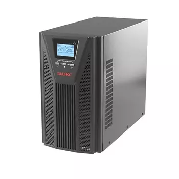 Источник бесперебойного питания DKC SMALLT3A10H онлайн, серии Small Tower, 3000 ВА/2700 Вт, клеммы, EPO, USB, RS- 232, RJ45, з/у 1А, 8 x 7 Ач