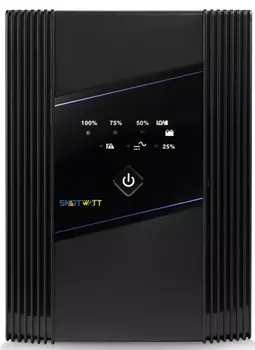 Источник бесперебойного питания SmartWatt UPS UNI 1500 1500VA, 900Вт, 160-290В, line-interactive
