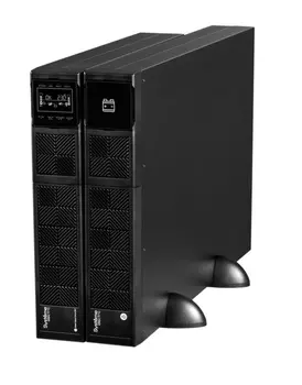 Источник бесперебойного питания Systeme Electric SRVSE6KRTXLI4U Smart-Save Online SRV 6000 ВА, конвертируемый форм-фактор 4U, 230 В, 1:1, клеммный вхо