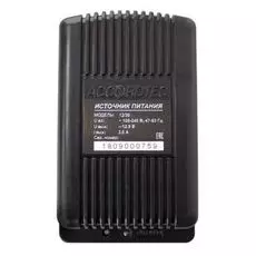 Источник питания AccordTec АТ-12/30 стабилизированный, 50 Гц 100...240 В, выходное напряжение постоянного тока 12,4...12.8 В, ном ток нагрузки 3 А, ма