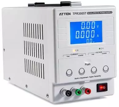 Источник питания Atten TPR3005T лабораторный постоянного тока одноканальный 150 Вт, 5 А, 30 В