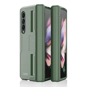 Противоударный складной защитный чехол для Samsung Galaxy Z Fold 3 5g Fold3, чехлы для мобильных телефонов с защитой от падения for Samsung Z Fold 3 чёрный