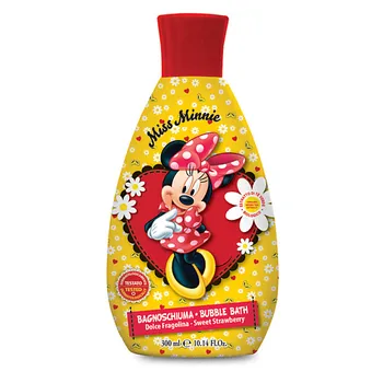 MISS MINNIE Пена для ванны с ароматом клубники детская Мисс Минни