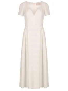Платье однотонное ELIE SAAB