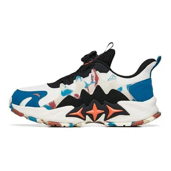 Anta Kids Honghu 2.0 Comfortable Casual Shoes Kids Shoes Blue White Black 312238878-7 37