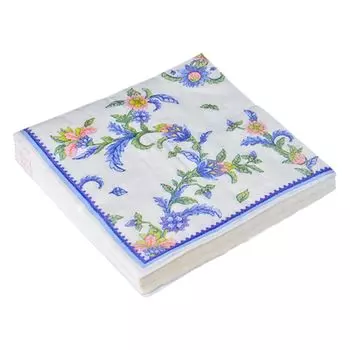 Салфетки бумажные 20шт, двухслойные, 33x33см "Весенние цветы" GC Design