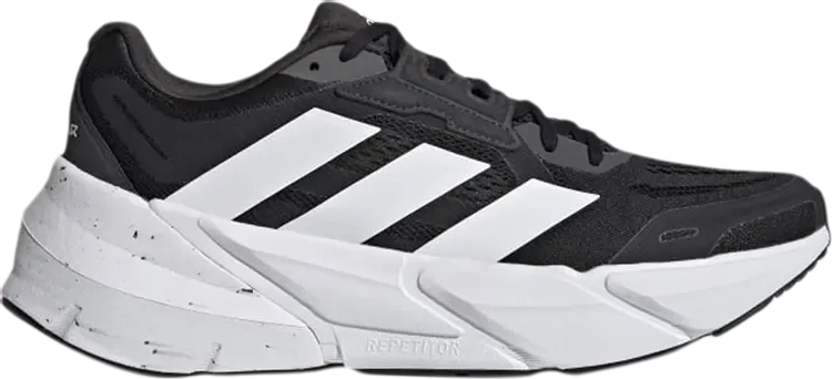 Кроссовки Adidas Adistar 'Black White', черный