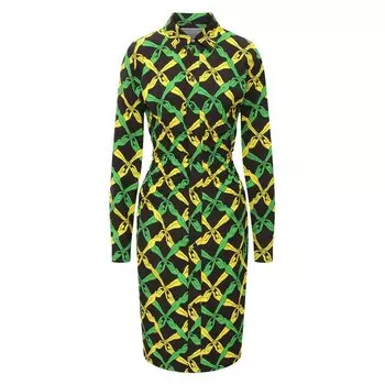 Платье из вискозы Bottega Veneta