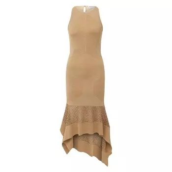 Платье из вискозы Alexander McQueen