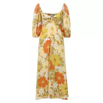 Платье из вискозы Faithfull the brand