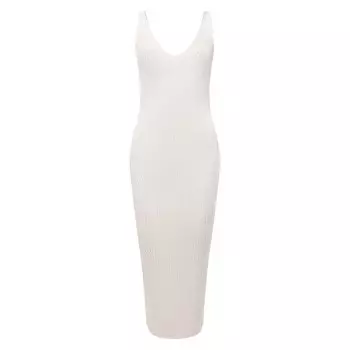 Платье из вискозы Balmain
