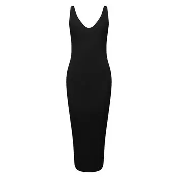 Платье из вискозы Balmain