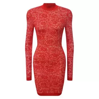 Платье из вискозы Balmain