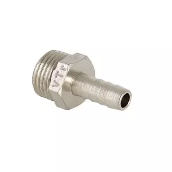 Штуцер для присоединения шланга Valtec VTr.650.N.0412, НР 1/2" х 12мм