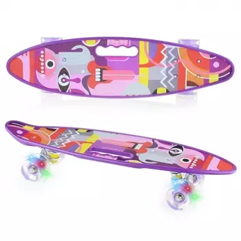 Скейт Cruiser Board "Абстракция" пенни борд 61 см