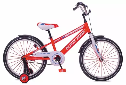 2-х колесный велосипед BA Sport 16", 1s, огненно-красный