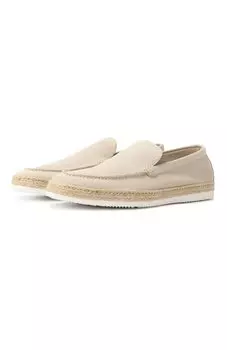 Замшевые лоферы Corneliani