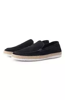 Замшевые лоферы Corneliani