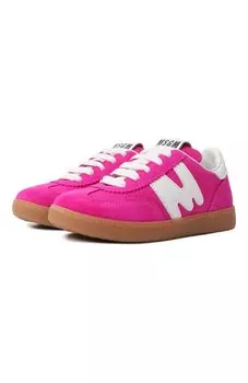Замшевые кеды MSGM kids