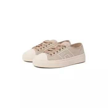 Замшевые кеды Santoni