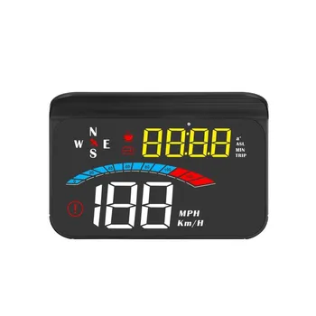 для автомобиля Gauge для Head Up Display + Beidou -mode HUD Intelligent LCD Auto-Light Acceleration rm