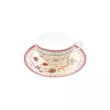 Чайная пара 220 мл Repast Christmas world Multi