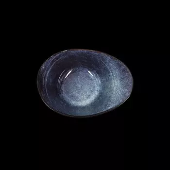 Салатник овальный 7,3х5,3 185х135мм 450мл, синий Corone Celeste