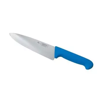Шеф-нож PRO-Line 25см синяя пластиковая ручка P.L. Proff Cuisine | KB-3801-250-BL201-RE-PL