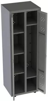 Шкаф для одежды и хоз инвентаря Restoinox ШРОХН-25-6/5