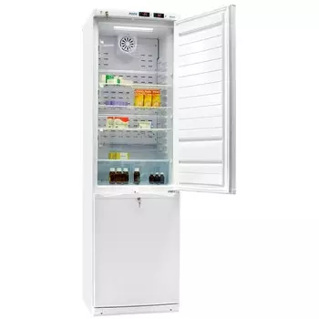 Шкаф комбинированный лабораторный Pozis ХЛ-340 (металл. дверь)