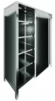 Шкаф кухонный двери купе Restoinox ШКК-15/6 4 полки