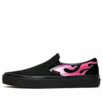 Кроссовки classic slipon 'flame' Vans, черный