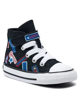 Кроссовки из ткани Converse, черный