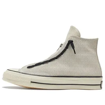 Кроссовки chuck 70 zip high 'egret black' Converse, белый