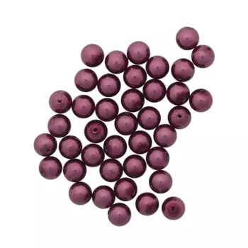 131-10-011 Хрустальный жемчуг Light Burgundy 6мм. 40 шт. Preciosa