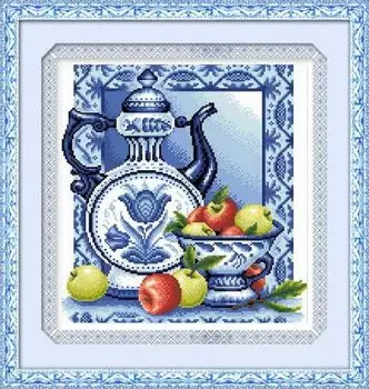 1186 Мозаика Cristal 'Гжель', 37*40 см